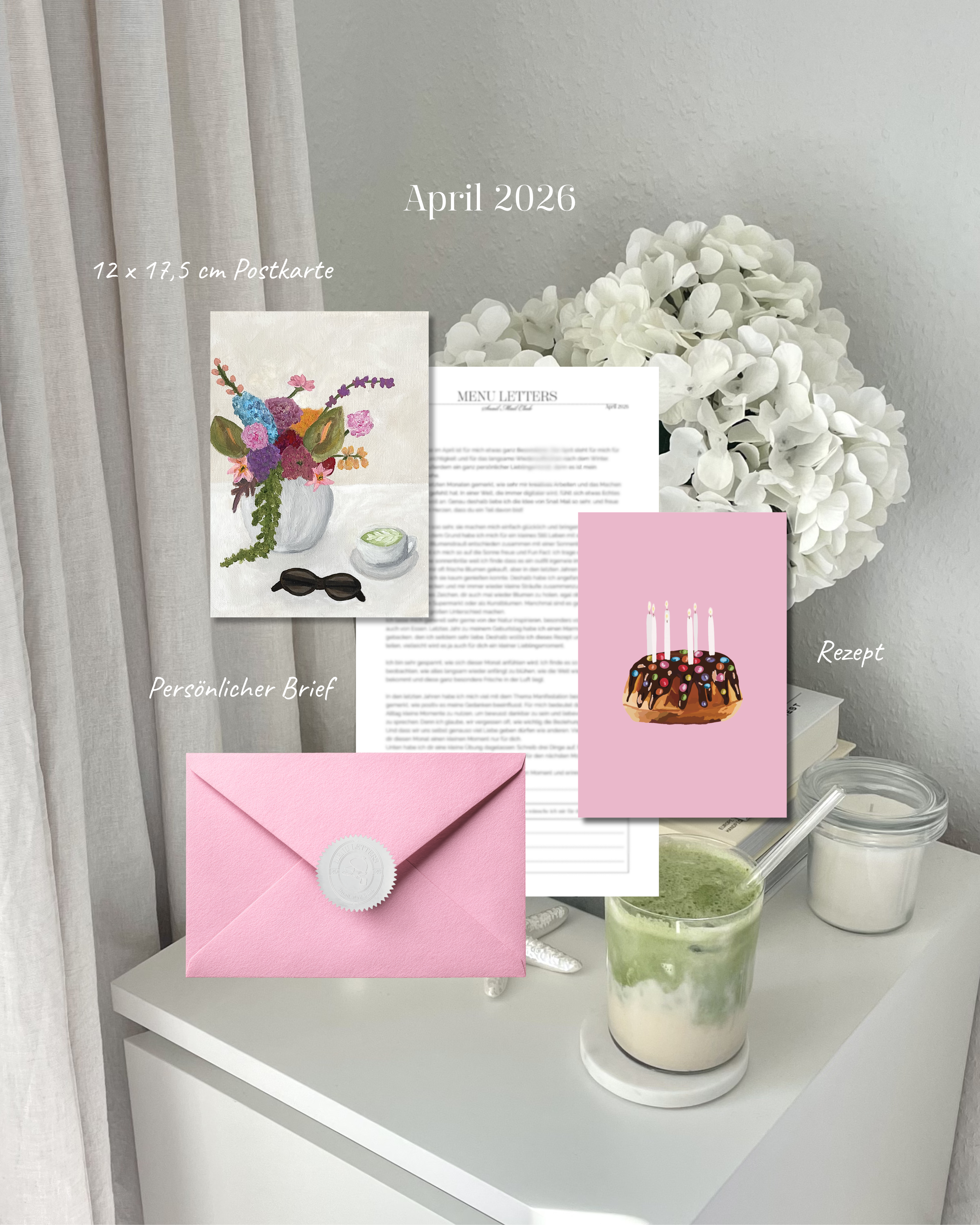 Menu Letters - April Edition