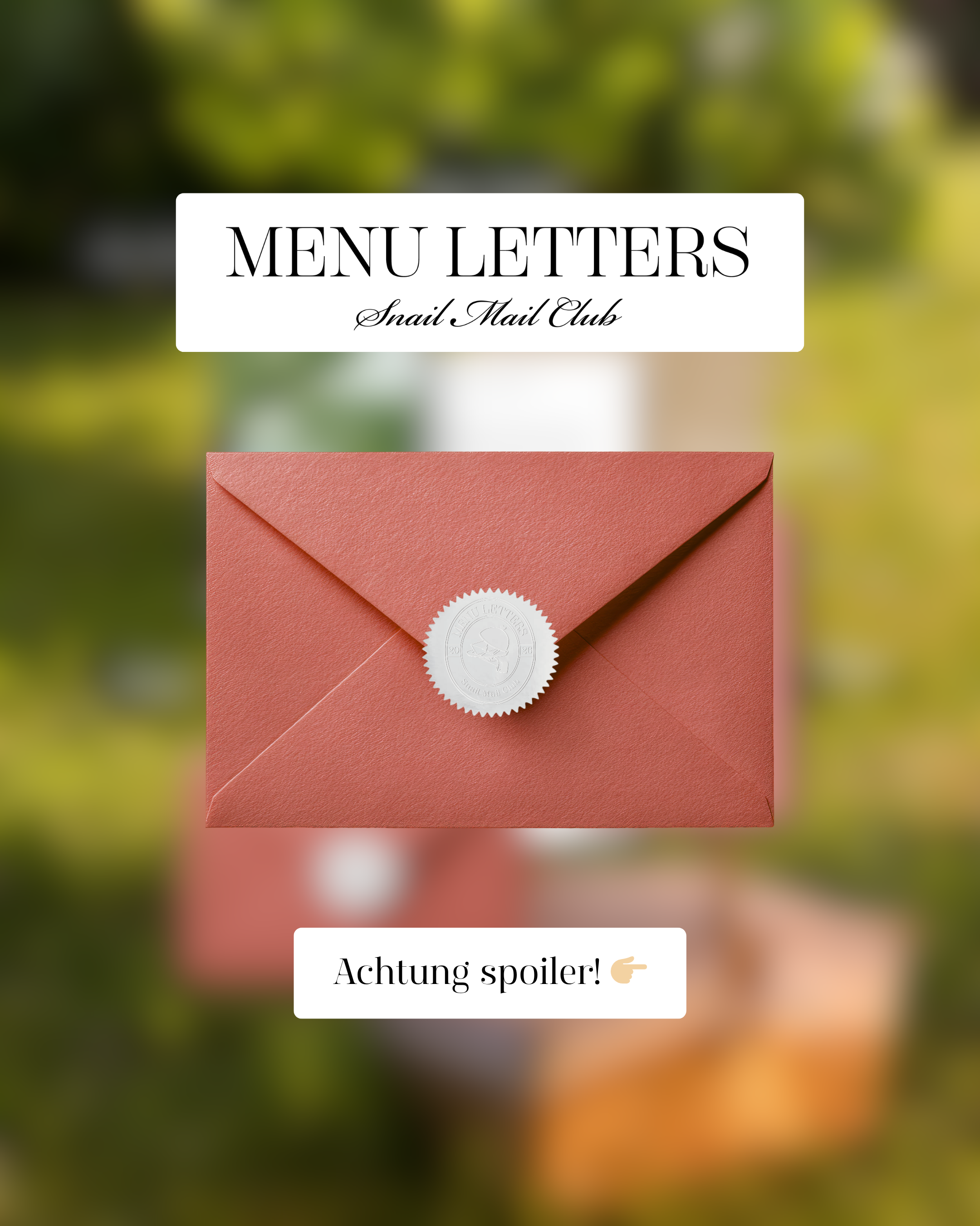 Menu Letters - Abo